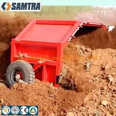 Mini Compost Turner in Fertilizer Production Machinery for Tractor