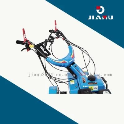 Jiamu Gmt60 225cc Petrol Recoil Start Grass Cutting Lawn Mower Garden Machinery Hot Sale