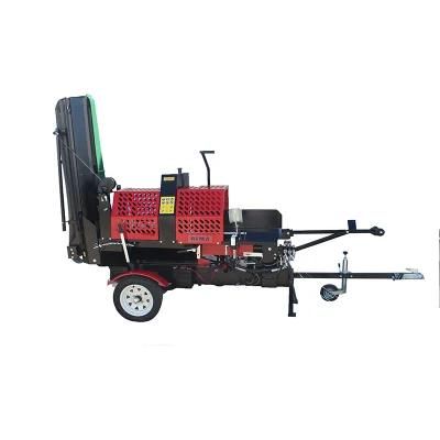 20 Ton Engine Powered Cutting Diameter 38 Cm Ce Approved Log Splitter, Automatic Log Splitter