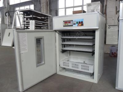 CE Certified Holding 1326 Quail Eggs Fully Automatic Middle Quail Egg Incubator