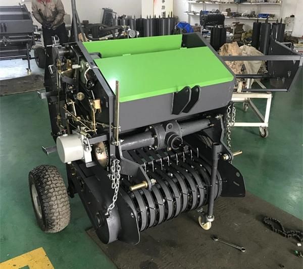 Automatic Rice Wheat Grass and Straw Mini Round Hay Baler