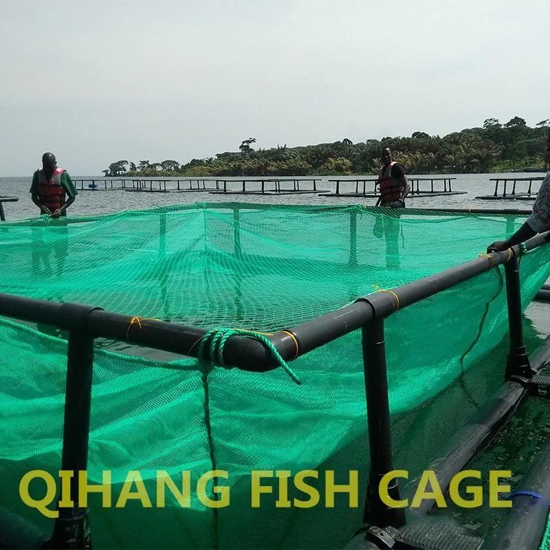 HDPE Square Aquaculture Farming Fish Cage Floating