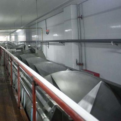Spin Chiller Slaughtering Chicken Poultry Processing Equipment