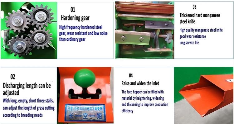 Good Performance Rice Straw Silage Cutter Hot Sale