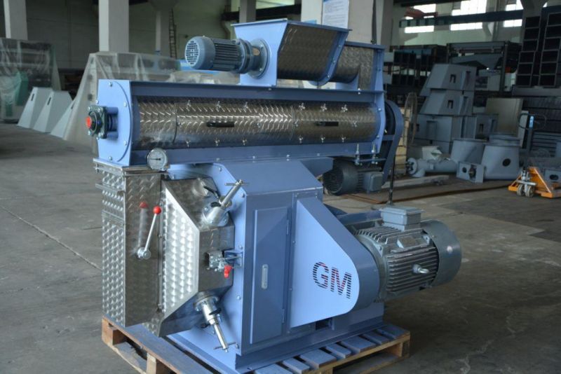 1-2tph Feed Mill Machine /Sheep Feed with Pellet Mill/Cooler/Mixer