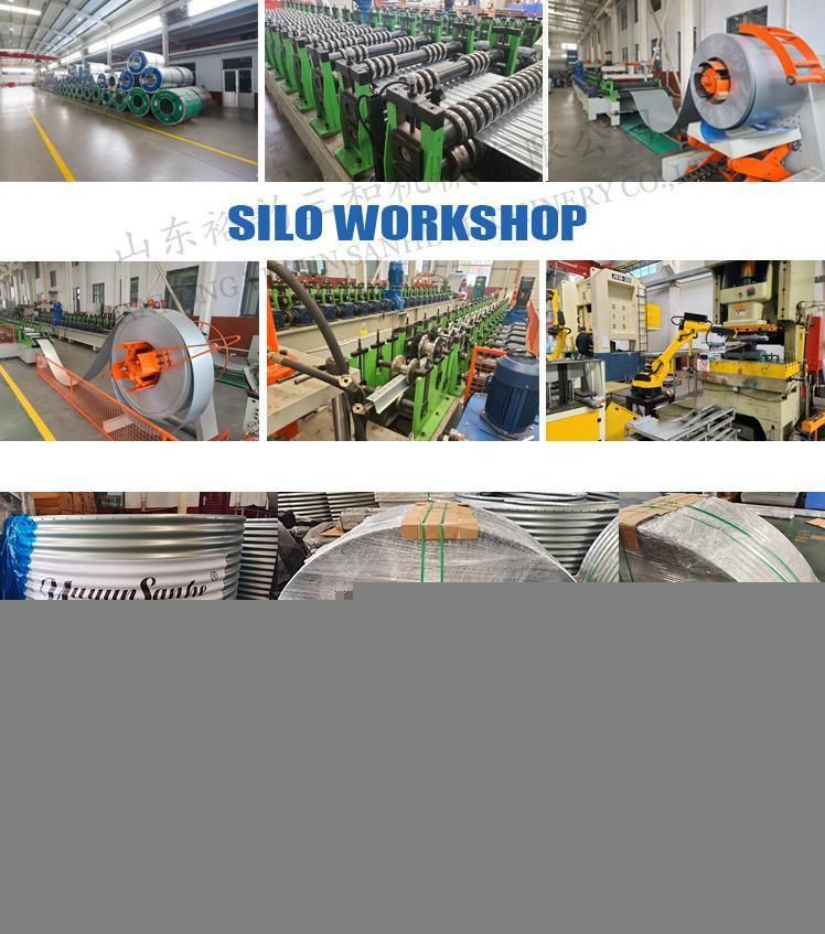 Nice Price Nice Quality Feed Silo Farm Silo Grain Silo Galvanized Steel Feed Storage Bin for Poultry Breeding Farm Broiler House Swine Pig Farm Feeding System
