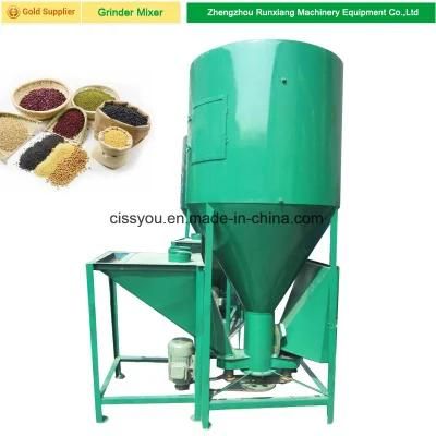 Multifunctional Animal Fodder Feed Crusher and Mixer Machine