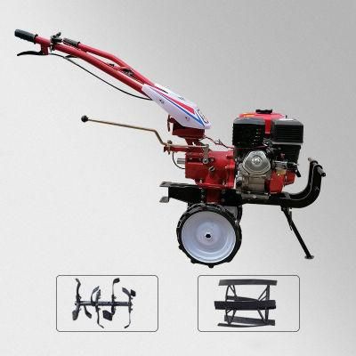 7.5HP Mini Gasoline Cultivator Farm/Garden Power Tiller with Weeder/Rotary Tiller and Cheapest Price