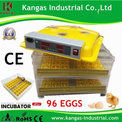 96 Eggs Reasonable Price Commercial Egg Incubator