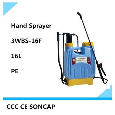 16L Knapsack Agricultural and Fruit Tree Hand Sparyer Price (3WBS-16F)