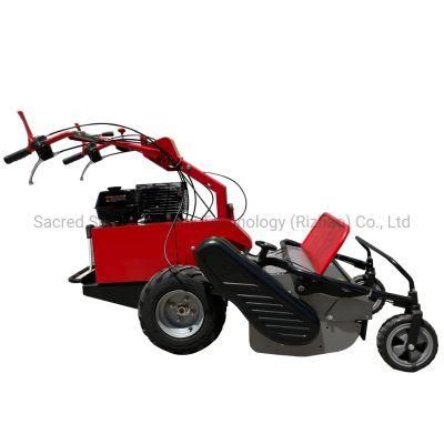 CE Approved Flail Mower with Gasoline Engine for Farm Use with Adjustable Stubble Height