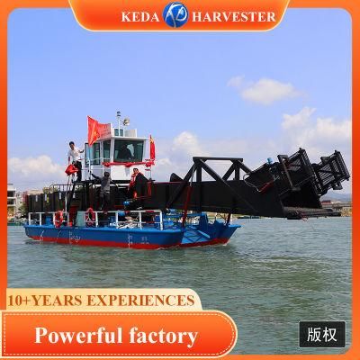 River Aquatic Weed Salvage Ship/Full Automatic Lake Weed Harvester