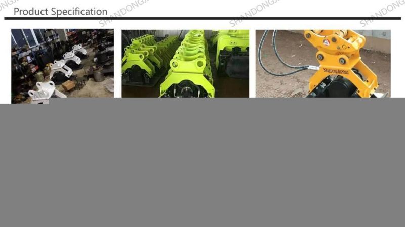Excavator Accessories Are Used for Land Compaction/Excavator Hydraulic Plate Compactor