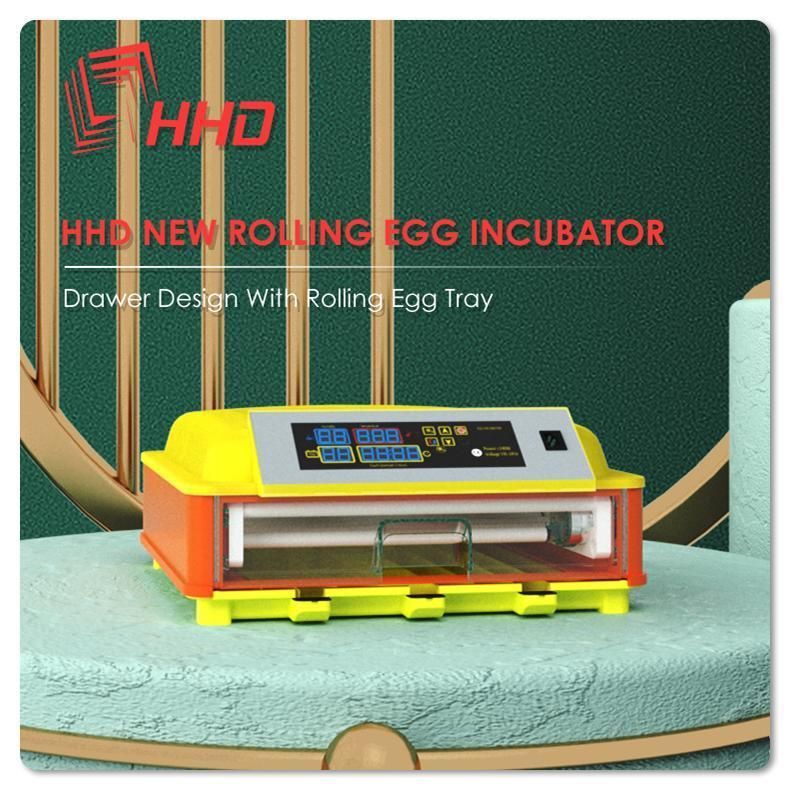 Hhd Easy to Use 46 Egg Incuabtor Cock Fighting Farm