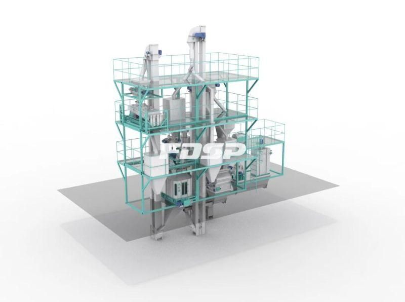 High Output Sheep Feed Production Line for Sale