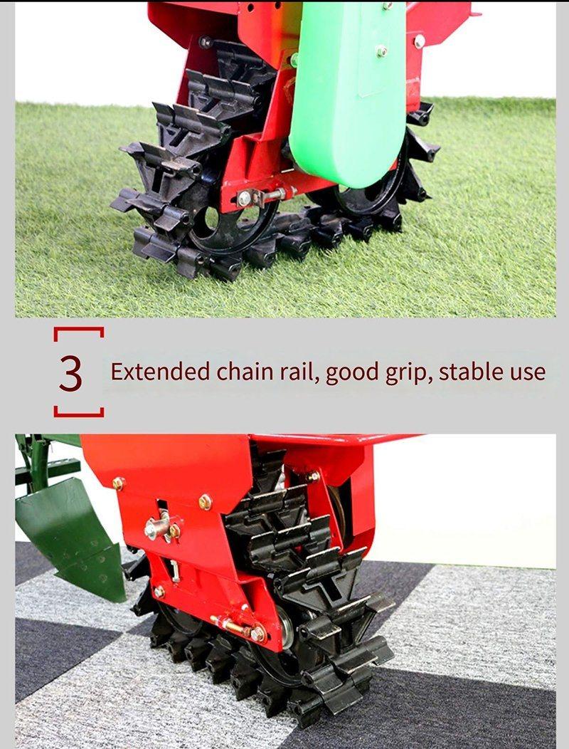 Chain Rail Micro Cultivator Tillage Single Chain Style Wheel Half Ditching, Fertilizing