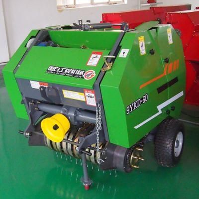 Newest Agricultural Full-Automatic Hydraulic Mini Round Baler Machinery for Tractor Use