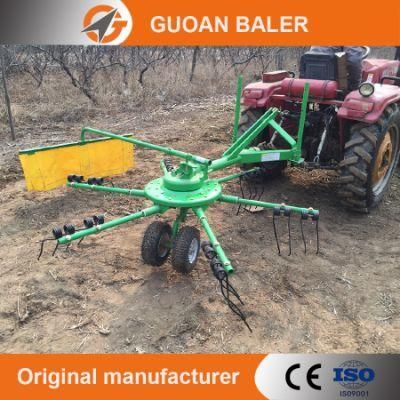 Tractor Mounted Rotary Hay Rake and Tedder with CE