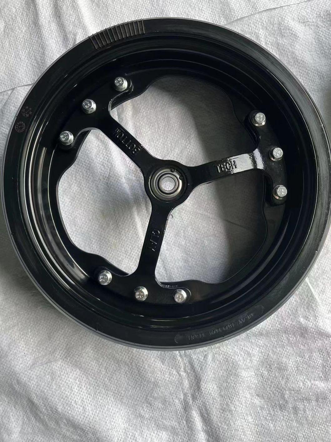 Maschio Gasprado Wheel Hub Wheel Rim with Rubber Roller