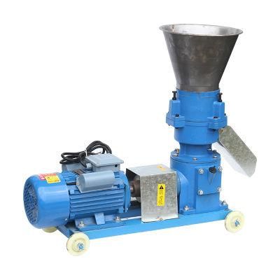 Small Poultry Feed Granulator Electric Motor Feed Pellet Machine