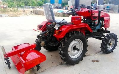 China Farm Farming Small Mini 4WD 30HP 40HP 50HP 60HP 30 40 50 60 HP Tractor with Plough