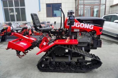 Shandong Lugong Continuous Running Operation Cultivator for Both Flood and Drought 25HP Rotary Tiller
