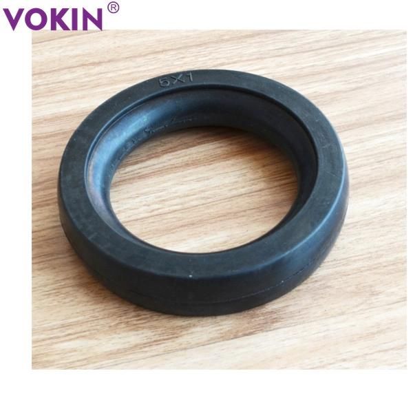 Vokin Semi-Pheumatic Rubber Tire with Smooth Tread