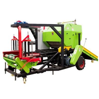 Refined Durable Mini Straw Hay Grass Round Bundler Baler Agricultural Machinery Hay Baler