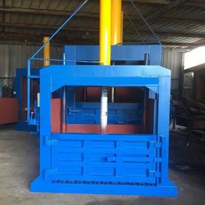 Double Chamber Vertical Clothing Baler for Used Clothing Textile Recycling Machinery Supplier Direct Sales
