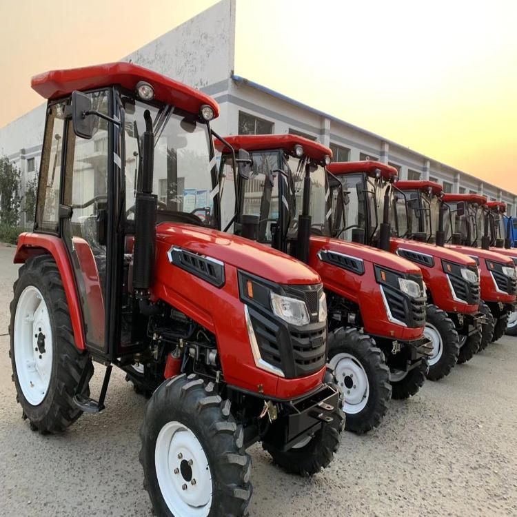 Used Farm Mini Tractor 40HP 50HP 60HP 4WD Compact Agricultural Tractors with Durable Quality