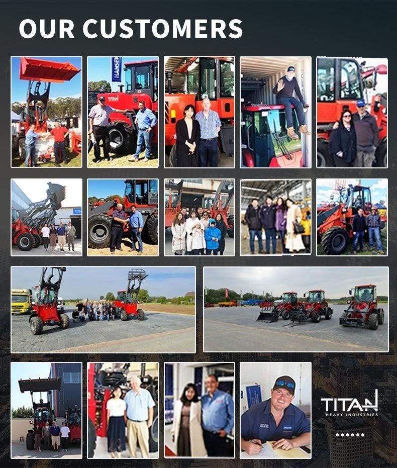 CE ISO Titanhi China Brand TL9800 Sugarcane Loader 11.3t