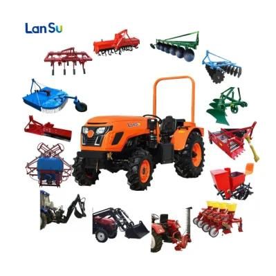4 Wheel Tractor Farm Tractors with Attachments for Agriculture on Sale