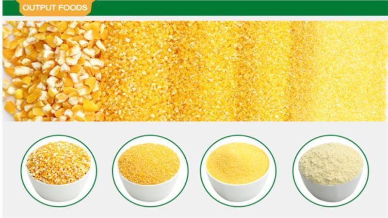 Sri Lanka Thailand Philippines Maize Grits Machine Maize Milling Machines