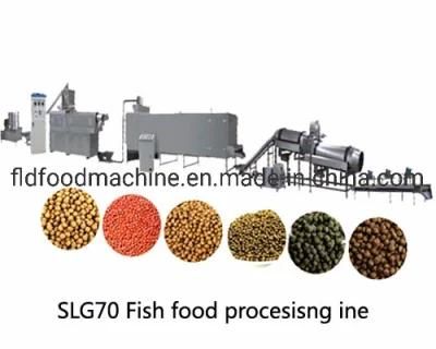 Floating Fish Feed Making Machine Aquatic Fish Food Production Line Feed Extruder