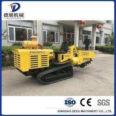 Agricultural Machinery and Equipment New Design Track Micro Trencher