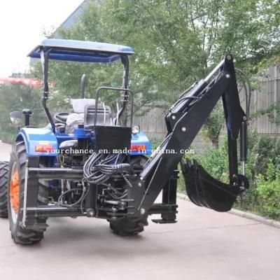 Ce Approved High Quality Tractor Attachment Lwe Series Towable Pto Shaft Drive Side Shift Hydraulic Mini Garden Backhoe for 20-120HP Tractor