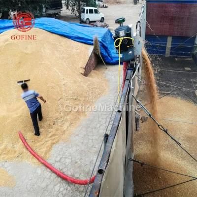 Large Suction Truck Grain Pumping Machine Hose Grain Conveyor