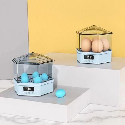 Super Small Hatching Chicken 5 Eggs Parrot Pigeon Quail Eggs DC 12V Automatic Turning Brinsea Mini Egg Incubator
