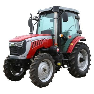 90HP Mini Small Four Wheel Farm Orchard Paddy Lawn Garden Used Tractor