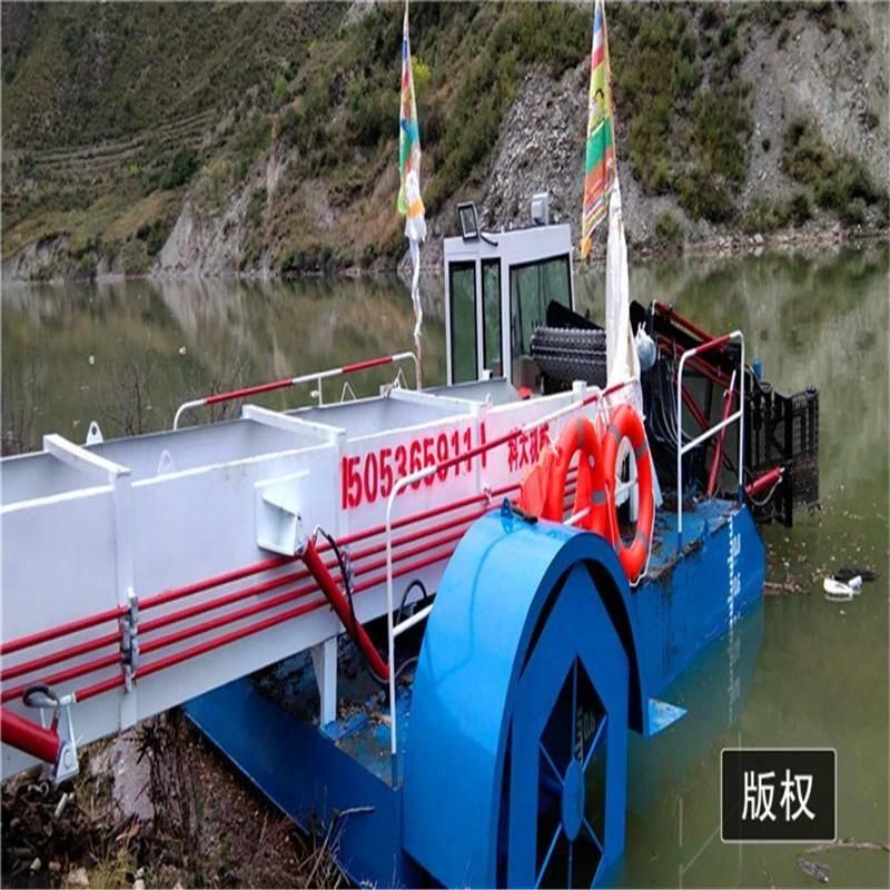 Hydraulic Aquatic Water Weed Harvester in Indonesia