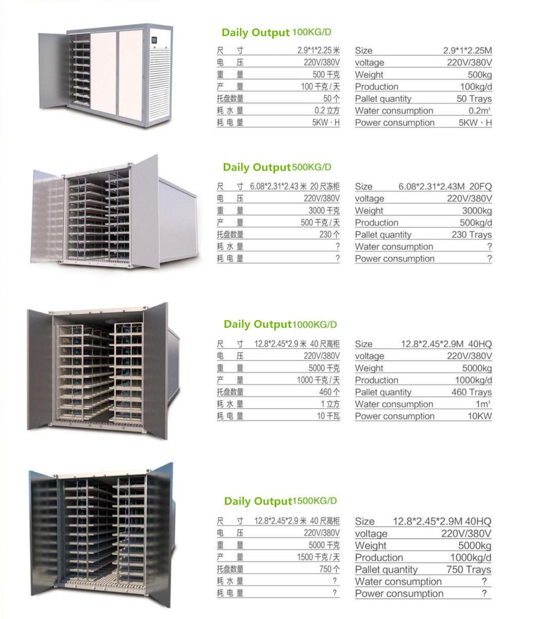 Microgreen System Green Forage Hydroponic Fodder Growing System Cultivation