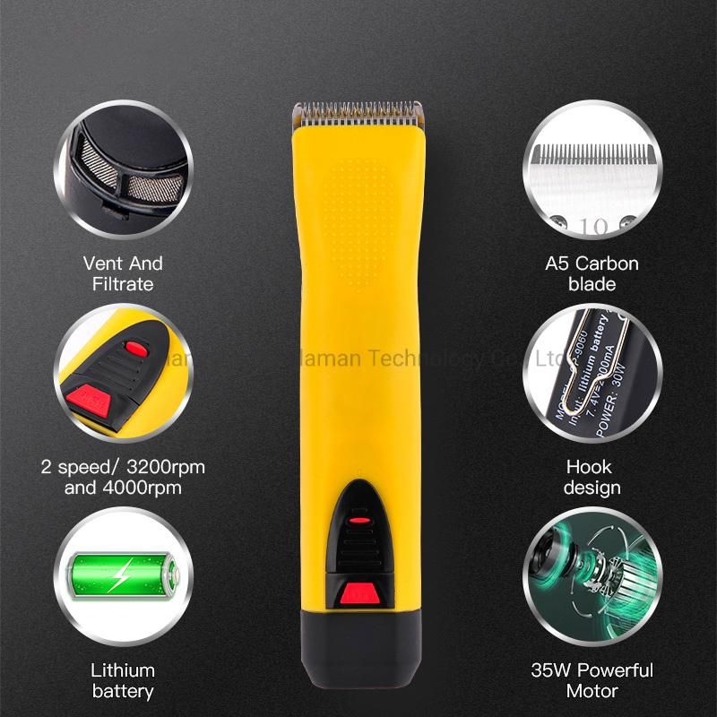 Hot Sale Electric Clippers Pet Hair Cutters Grooming Trimmer A5 Cordless Pet Clippers