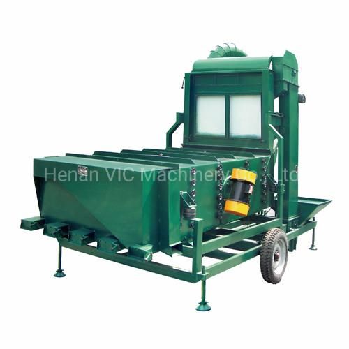 5 T/H capacity VIC-5DH seed cleaning machine