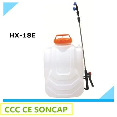 2016 New Design 18L Knapsack Agricultural Heavy Plastic Battery Sprayer (HX-18E)