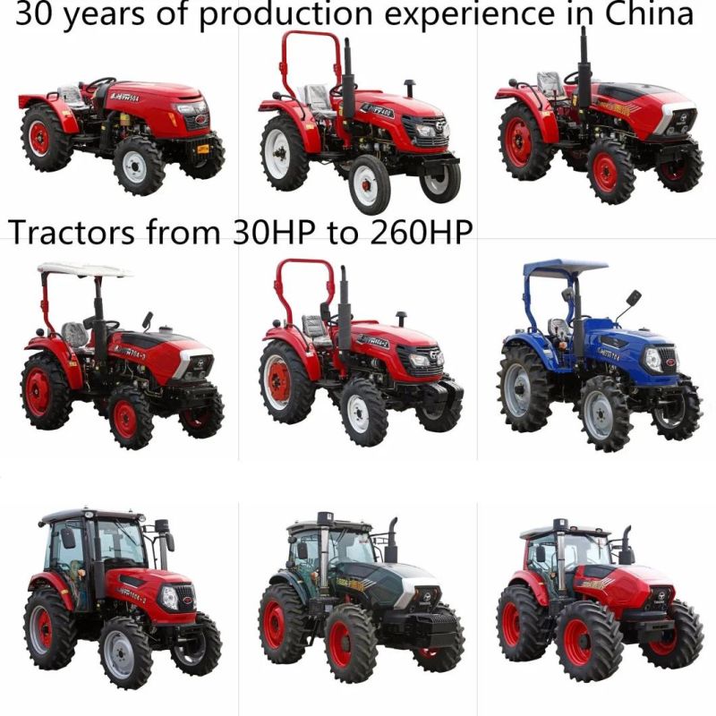 China Factory Supply Mini 30HP 4WD Farm Tractor Front End Loader Attachment