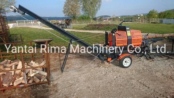 20 Ton Engine Powered Cutting Diameter 38 Cm Ce Approved Log Splitter, Automatic Log Splitter