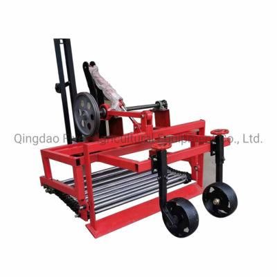 China Automatic Self-Discharging Garlic Carrots Harvester Digging Galic Harvester Machine