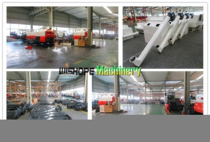 Manual Bagging Wheat and Rice Combine Harvester for Sale
