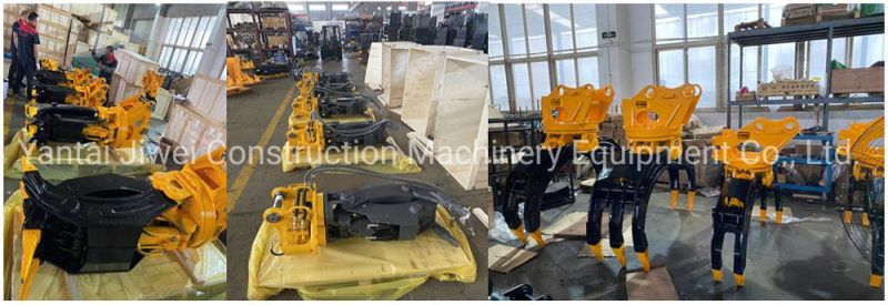 Hydraulic Rotating Wood Grapple Log Grapple Rotating Grapple for Excavator