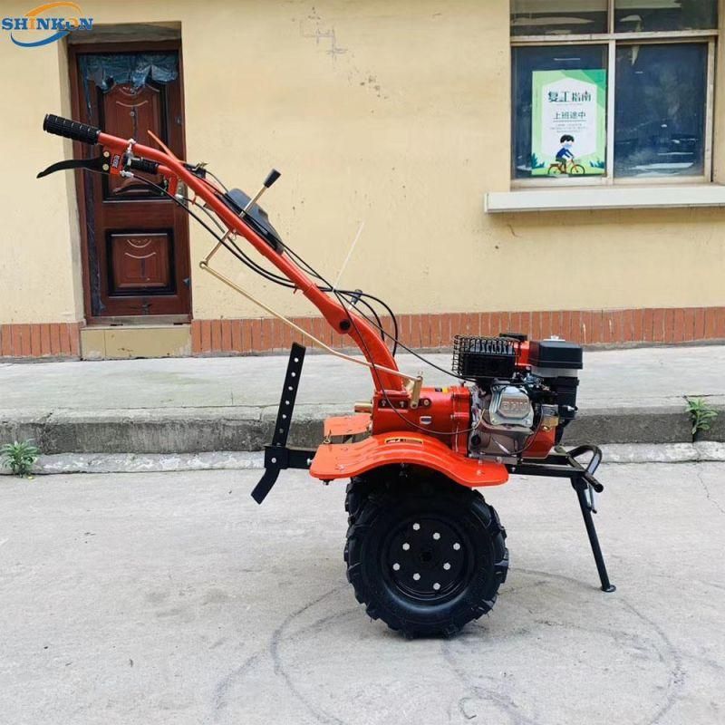 Simple and Reliable Function 7HP Gasoline Gear Driven Tiller